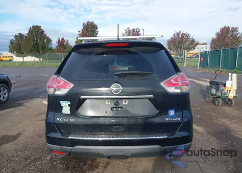 2016 Nissan Rogue Sv from USA, damaged, VIN KNMAT2MV2GP686489